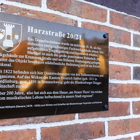 Am Neuen Thore I Apartment Blankenburg (Harz)